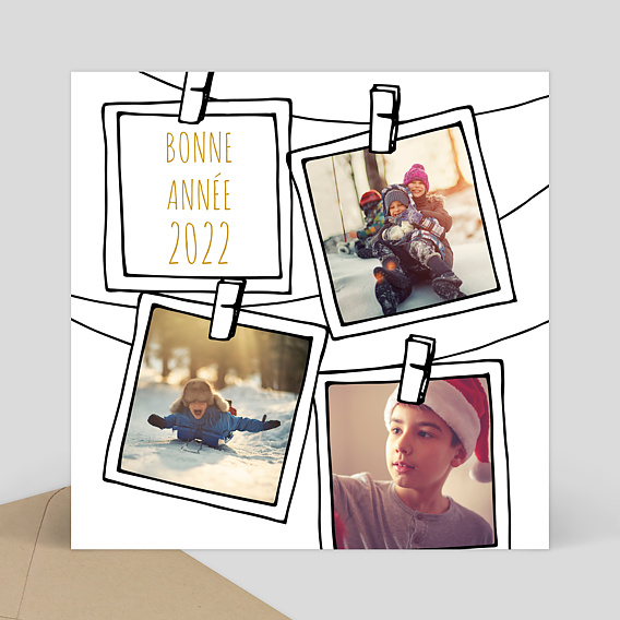 Carte de Voeux Particuliers DIY
