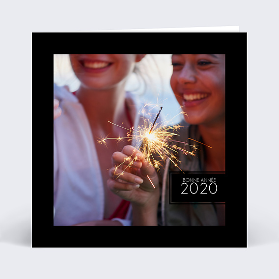 Carte de Voeux Particuliers Encadrer voeux