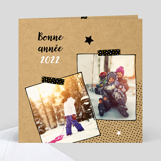 Carte de Voeux Particuliers Homemade