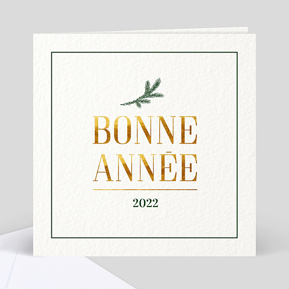 Carte de Voeux Entreprise Joli sapin