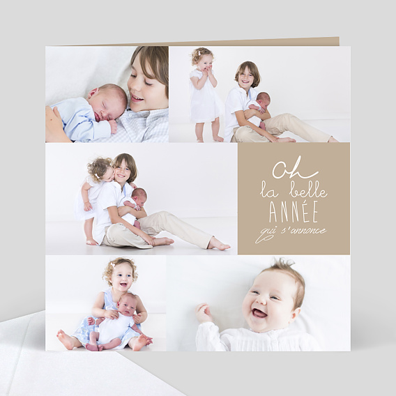 Carte de Voeux Particuliers Photos voeux 2022