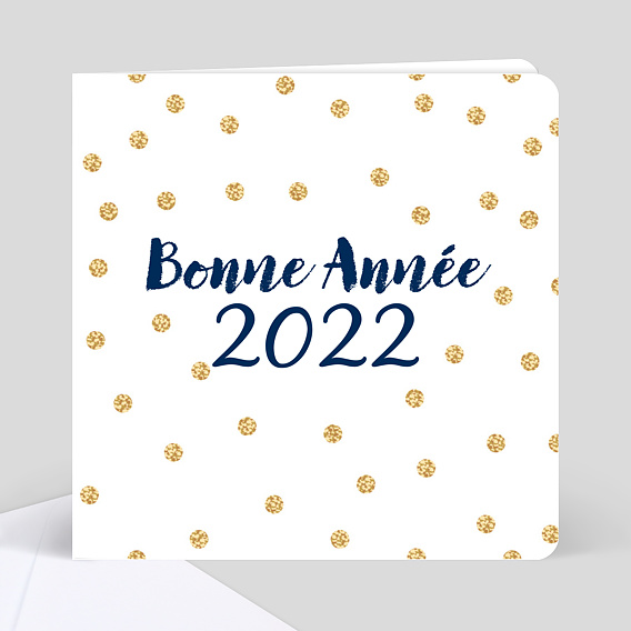 Carte de Voeux Entreprise Shiny Dots