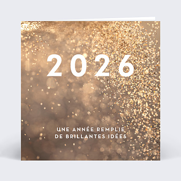 Carte de voeux virtuelle entreprise 2022 carte de voeux scintillement