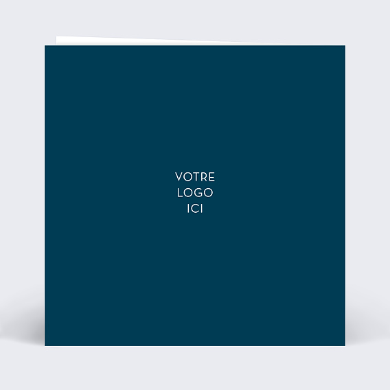 Carte de vœux entreprise Joli Message Verso