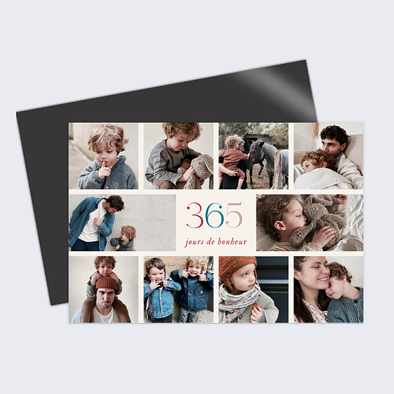 Carte de voeux 365 jours