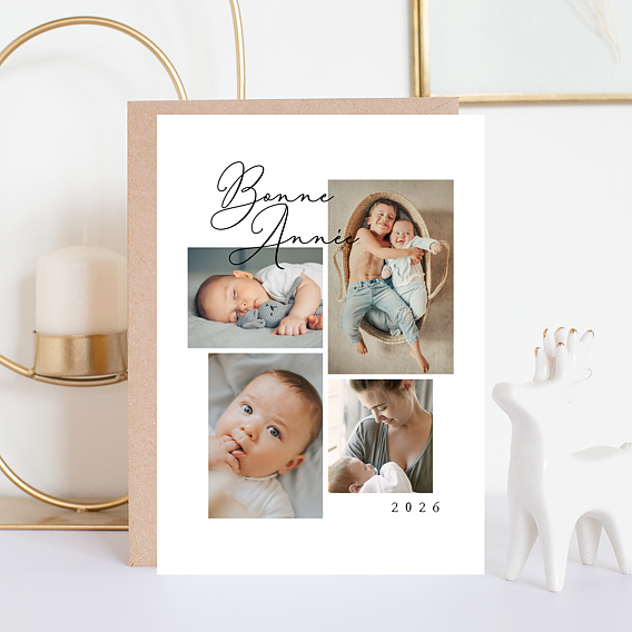 Carte de voeux Pêle-Mêle Après 1