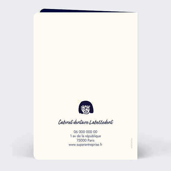Carte de Voeux Entreprise Team Sourires