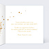 Carte de Voeux Particuliers Golden dots