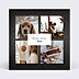 Carte de Voeux Particuliers Ardoise 4 photos