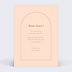Carte de voeux Meilleurs voeux design Verso