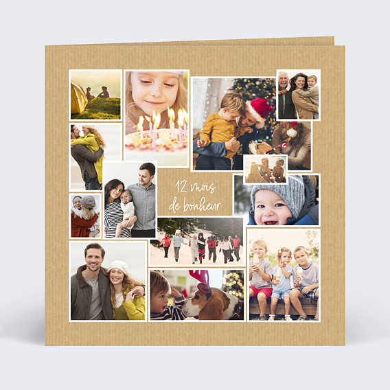 Carte de voeux Jolis cadres