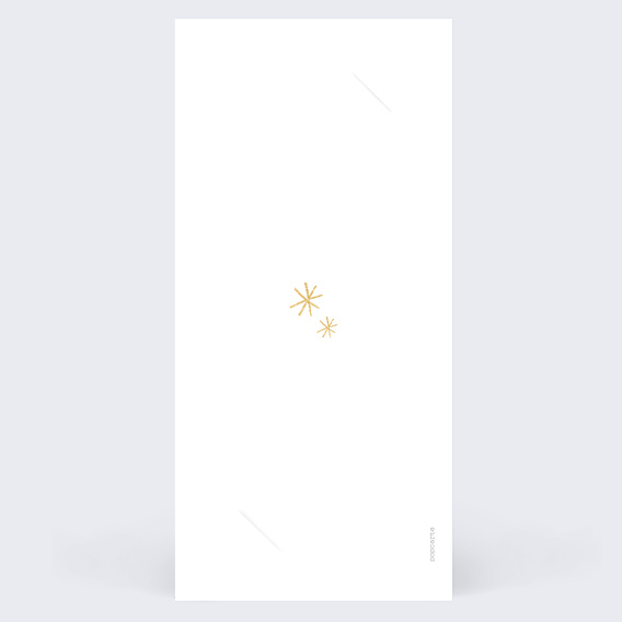 Carte de Voeux Particuliers Souhait festif
