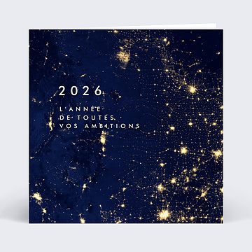 Carte de voeux virtuelle entreprise 2022 Vœux Originaux Entreprise