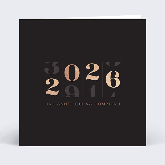 Carte de Voeux Entreprise Carte de voeux comptable