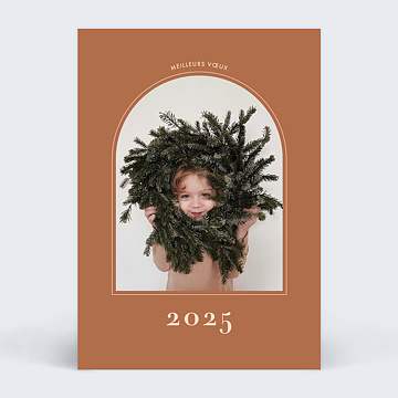 Carte de Voeux Particuliers Meilleurs voeux design