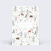 Carte de Voeux Particuliers Aquarelle Sapin