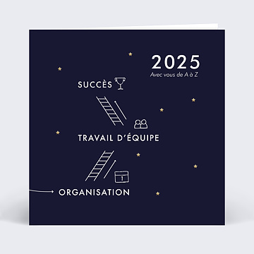 Carte de Voeux Entreprise Carte 2023 concept