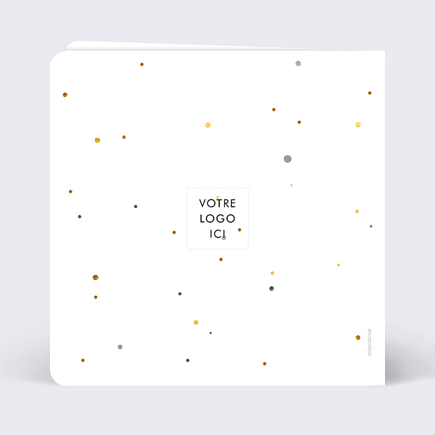 Carte de Voeux Entreprise Verso