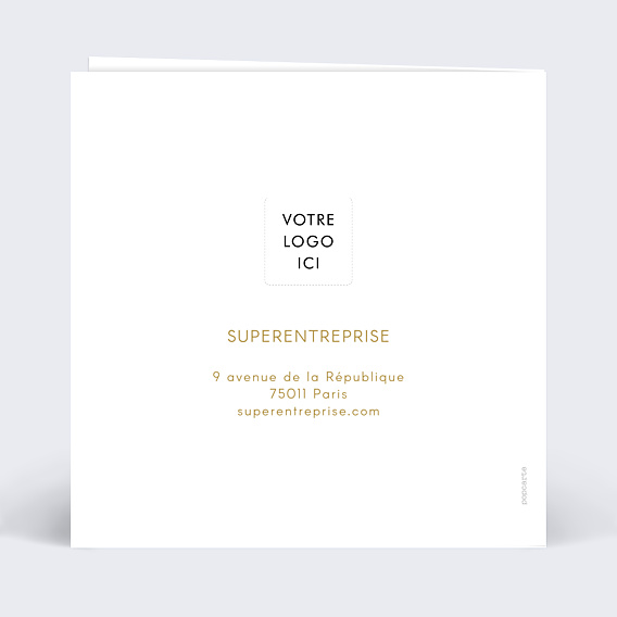 Carte de Voeux Entreprise Justice