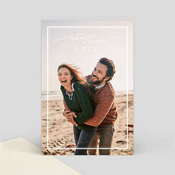 Carte de Voeux Particuliers Carte de voeux élégante