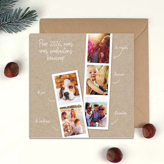 Carte de voeux Pola à souhaits Après 4