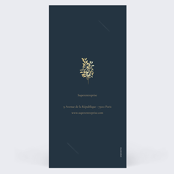 Carte de Voeux Entreprise Arbre