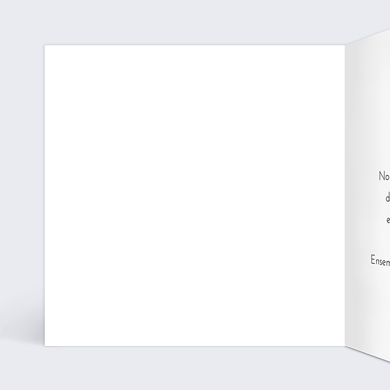 Carte de vœux entreprise Projet Immobilier Intérieur Gauche