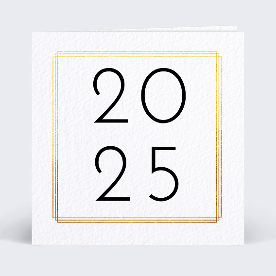 Carte de Voeux Entreprise Esprit Gatsby