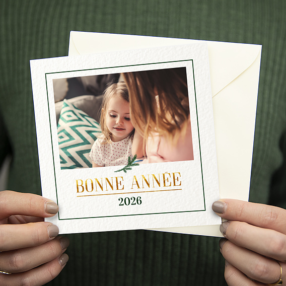 Carte de Voeux Particuliers Joli sapin