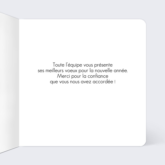Carte de Voeux Entreprise Carte voeux paysage