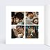 Carte de Voeux Particuliers Couronne de Noël