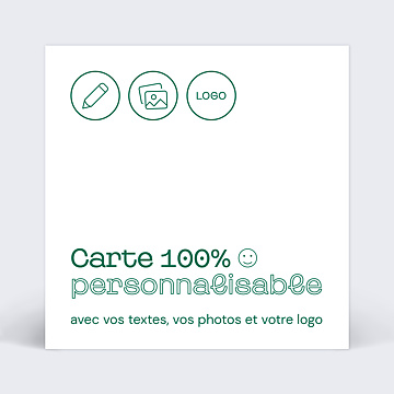 Carte de voeux virtuelle entreprise 2022 Carte voeux entreprise 100% personnalisable