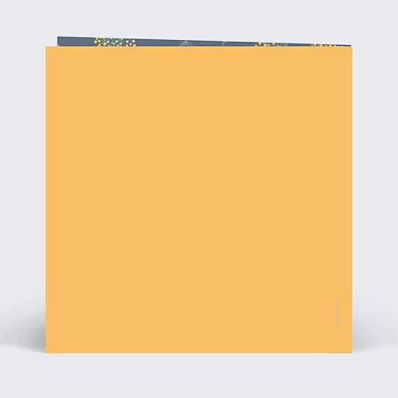Carte de Voeux Particuliers Carte voeux fleurs mimosa