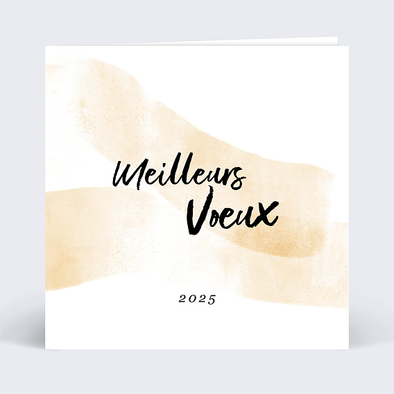 Carte de voeux Aquarelle