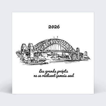 Carte de voeux virtuelle entreprise 2022 Carte voeux projets