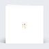 Carte de voeux Golden dots Verso