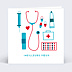 Carte de Voeux Entreprise Sacoche de Médecin