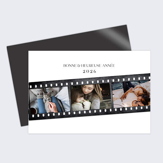 Carte de voeux Carte de Voeux cinéma
