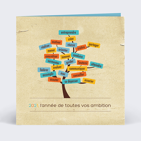 Carte de Voeux Entreprise Voeux originaux entreprise 2