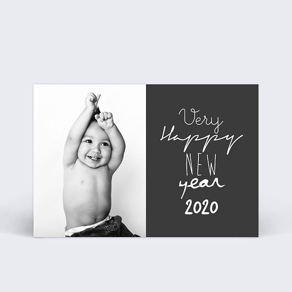 Carte de Voeux Particuliers voeux photo carte