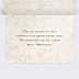 Carte de condoléances Condoléances Arbre Intérieur Droit