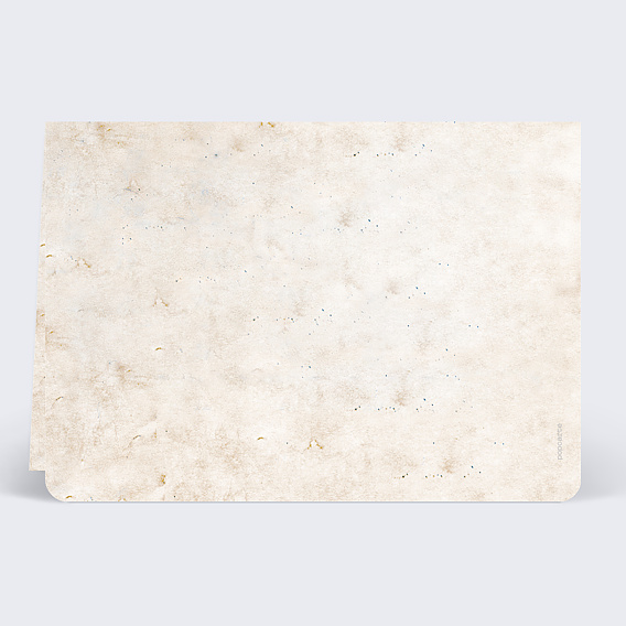 Carte de condoléances Condoléances Arbre Verso