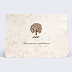 Carte de condoléances Condoléances Arbre