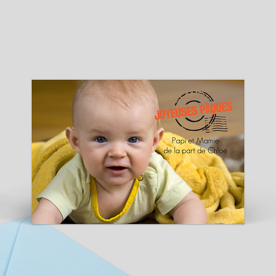 Menu Noël Joyeuses pâques enfant