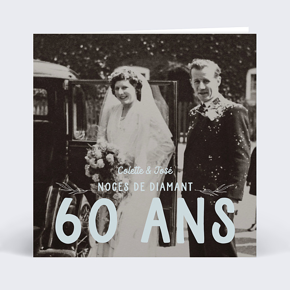 diplome 60 ans de mariage gratuit