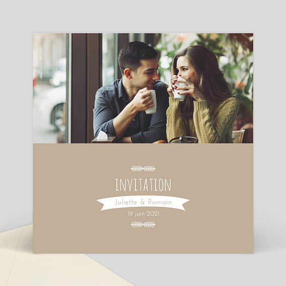 Cartes Invitation Mariage Nous nous marions