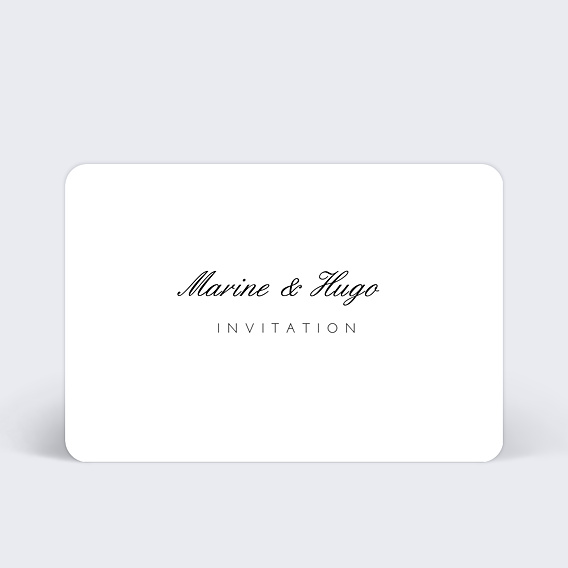 Carte d'invitation mariage : 291 modèles personnalisables