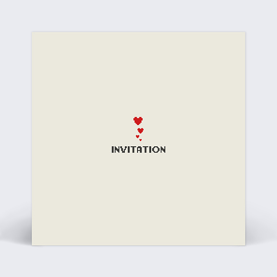 Cartes Invitation Mariage Invitation mariage geek