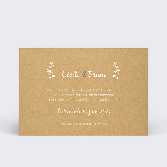 Cartes Invitation Mariage Mariage carte invitation