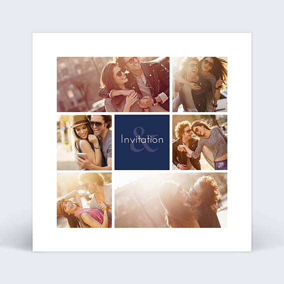 Cartes invitation mariage Modele Carte Invitation Mariage Chic